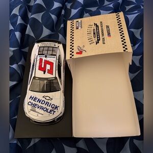 Nascar Diecast Car with Red and Blue Accents